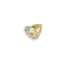 PAIR OF SILVER EARRINGS AND RING WITH COLOURED STONES