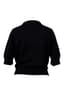 CHANEL
Black cashmere sweater with decorative buttons on the back
