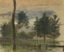 CAMILLE PISSARRO (1830-1903)
Paysage à Louveciennes
