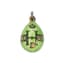 SET OF FOUR ‘EASTER EGGS’ SILVER-GILT ENAMEL PENDANTS