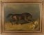 PIETER VAN LOON (1801-1873)
Bay Horse with white hound