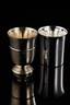 Two Silver Cartier/Puiforcat Timbales Both signed, hallmarks : French Minerva 1er titre, EP - maker’s mark of Puiforcat....