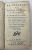 JOSEPH MENON (1700?-1771)
LA SCIENCE DU MAÎTRE D'HÔTEL, CONFISEUR, A L'USAGE DES OFFICIERS, AVEC DES OBSERVATIONS SUR LA CONNAISSANCE & LES PROPRIÉTÉS DES FRUITS.
[THE ART OF THE MAÎTRE D'HÔTEL AND CONFECTIONER, FOR THE USE OF OFFICERS, WITH OBSERVATIONS ON THE NATURE AND PROPERTIES OF FRUIT]
NEW EDITION, 1788.
1 VOLUME IN FRENCH.