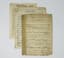 SET OF 3 SCORES
EDOUARD LALO (1823-1892)
2 scores of Russian songs, probably from 1879.

VITTORIO MONTI (1868-1922)
1 "Czardas for violin and orchestra, transcribed for viola and orchestra by Raymond ....