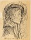 ALEXANDER TYSHLER (1898-1980)
Portrait of Lilya Brik