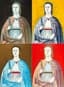 ANDY WARHOL (1928-1987)
Saint Apollonia -Complete portfolio of four screenprints, 1984