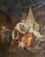 RUSSIAN SCHOOL (19TH – 20TH CENTURY)
Galant scene in the isba