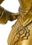 SCULPTURE OF PETER I ON A MALACHITE BASE
Russia, 19th century