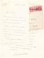 Paul DUKAS. 1865-1835. Composer 2 signed and autographed letters including one to Maurice Herbette. Paris, February 1928...