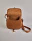 HERMES
ELEPHANT BAMBOU DUFFLE CROSSBODY BAG **
