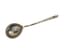SILVER-GILT NIELLO SPOON WITH CATHEDRAL OF VASILY THE BLESSED
Workshop of Nikolai Guryanov, Moscow, 1869