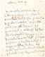 François-René de CHATEAUBRIAND. 1768-1848. Writer, politician. Autograph letter to the Duchess of Duras.